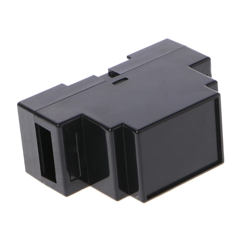 2 Chiếc 88x37x59mm Nhựa Hộp Điện Tử Dự Án cho Ốp Lưng DIN Đường Sắt PLC Ngã Thả Vận Chuyển
