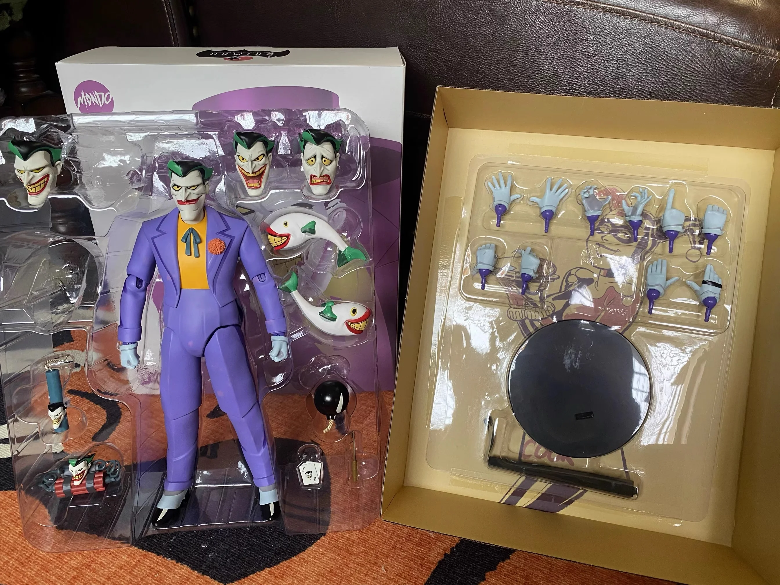 DC Mondo Joker 1/6 Action Figure Batman Anime Articulated Figure - 1:6 Scale 12-inch Regular/Deluxe version Collectible Gift Toy