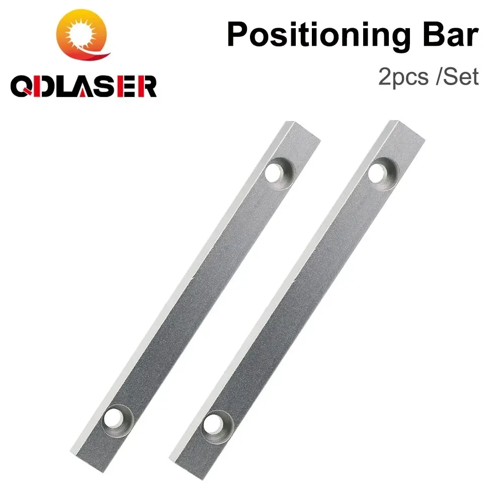 QDLASER آلة وسم المنضدة تحديد المواقع بار 2 قطعة Dia.6mm + 4 قطعة المسمار تحديد المواقع DIY بها بنفسك Co2 آلة الحفر بمناسبة #6