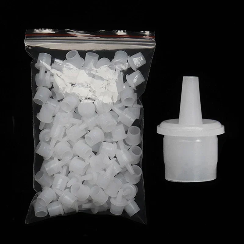 الفردية الرموش كاذبة لاش تمديد أدوات 20 قطعة رمش زجاجة صمغ التوصيل لاصق كوب فوهة حامل لاصق سدادة