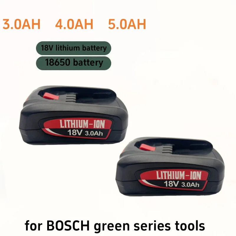 

Lithium Battery Replacement for Bosch Green Power Tool, Vacuum Cleaner, PBA18V, 3000mAh, 18V, PBA, PSA, PSR