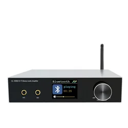 EGOLDEN Karaoke amplifier with Bluetooth home 2X50W wireless amplifier decoding HIFI amplifier