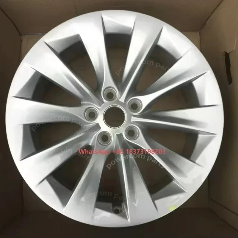 

Auto Wheel Hub 19'' 8.0J ET40 Alloy Wheel Rim Hub Silver for Model S 1059337-00-B