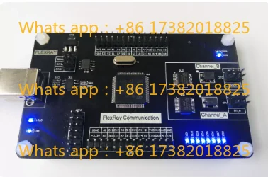 Flexray development board, Flexray two-machine communication, .to serial port, .to CAN. Master control SPC560P50L3