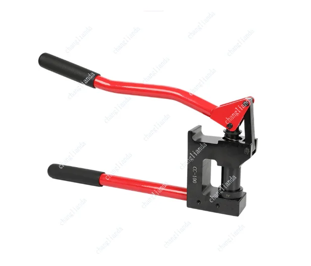 Light steel keel opener Manual puncher Round hole iron sheet Aluminum edge Stainless steel iron sheet punching puncher