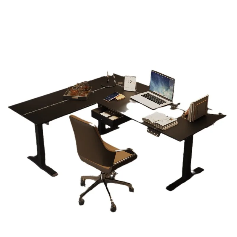 Electric lifting desk computer desktop desk home bedroom removable multi-function