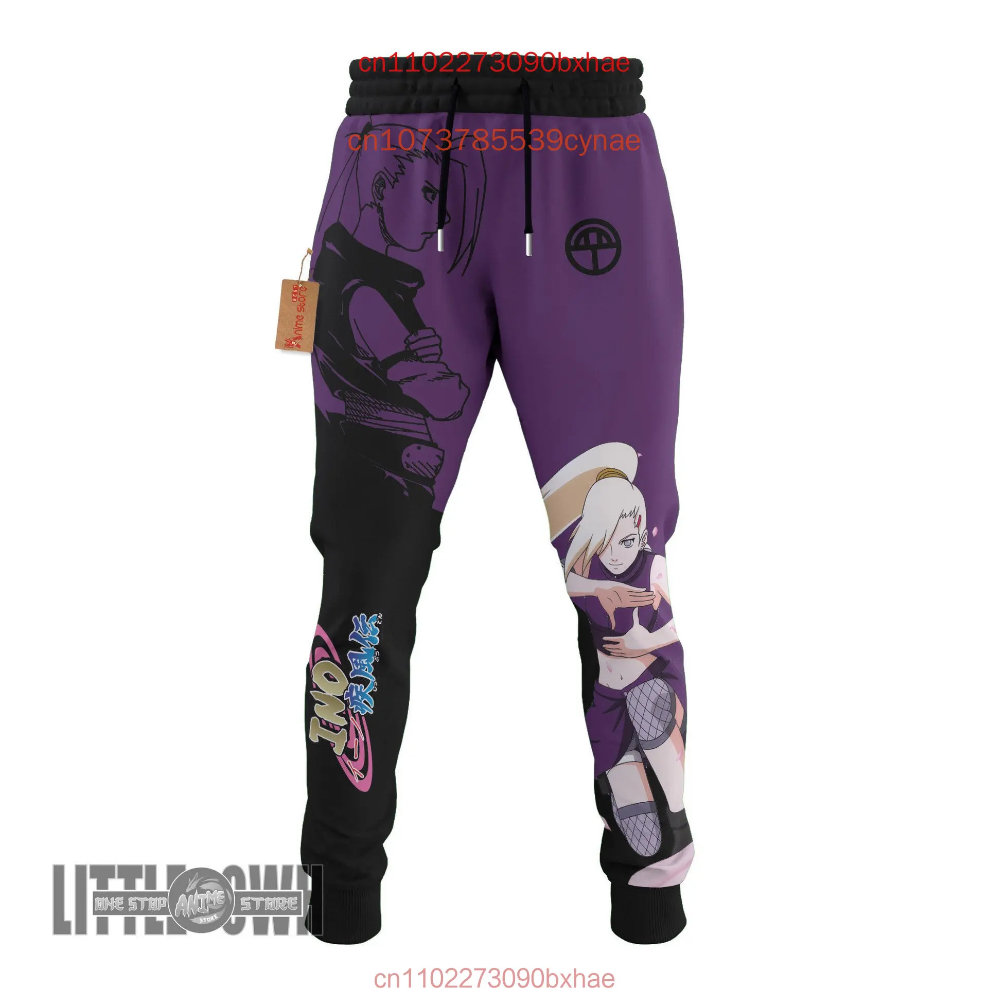 3D プリント秋と冬の新暁シンボルジョガーカスタムナルトアニメスウェットパンツファッションストリートスポーツ男性と女性