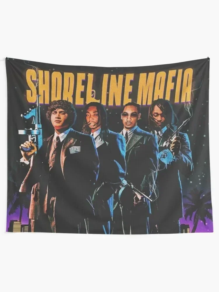 OHGEESY, Shoreline Mafia Tapestry Decorative Wall Mural Kawaii Room Decor Tapestry