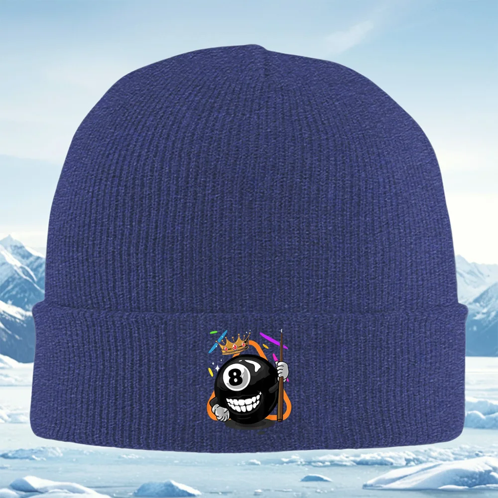 레이 올로보라스 콘 바스톤 코로나 남녀공용 니트 모자 져지 모자 겨울 보온 따뜻한 크리스마스 모자