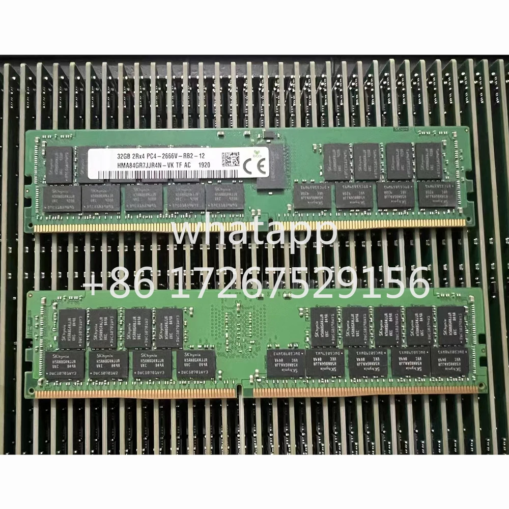 32GB DDR4 2666MHz ECC REG RAM ForT5820 T7820 R7920 R430 R440 R530 R540 Server Memory Works Perfectly Fast Ship