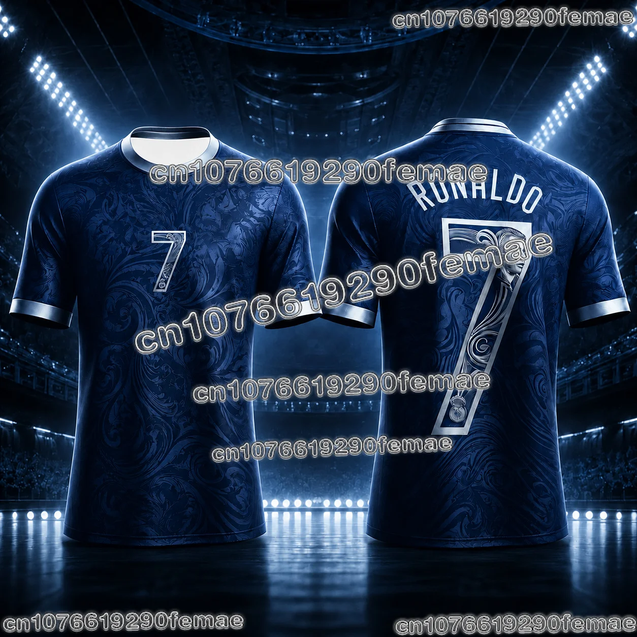 Cristiano Ronaldo Memorial Fan Jersey 3D Graphic Printed T-Shirt Summer Breathable Quick Dry Luxury Casual Kids Sportswear view 6