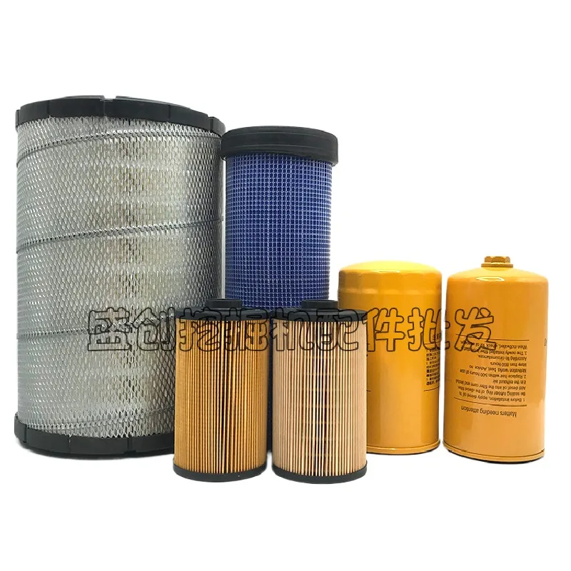 

For Sumitomo Sh200 210 220 240 260-6 A6 Engine Oil Diesel Air Filter Excavator Accessories