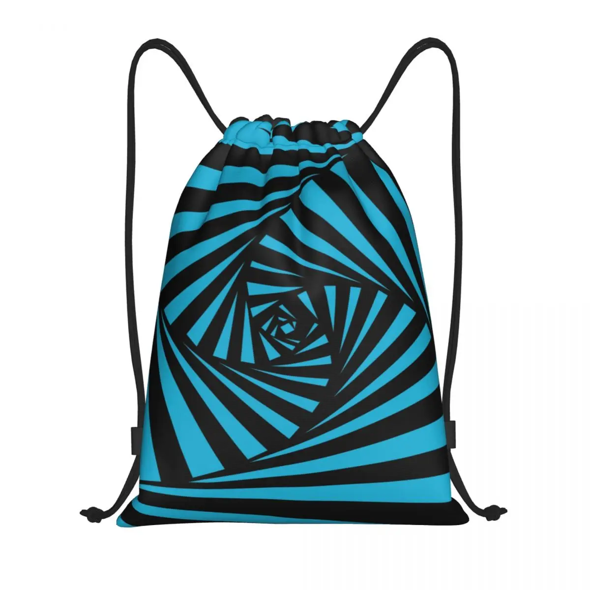 Custom Vision Gator Swirl Drawstring Backpack Bags Women Men Lightweight Gym Sports Sackpack Sacks for Yoga