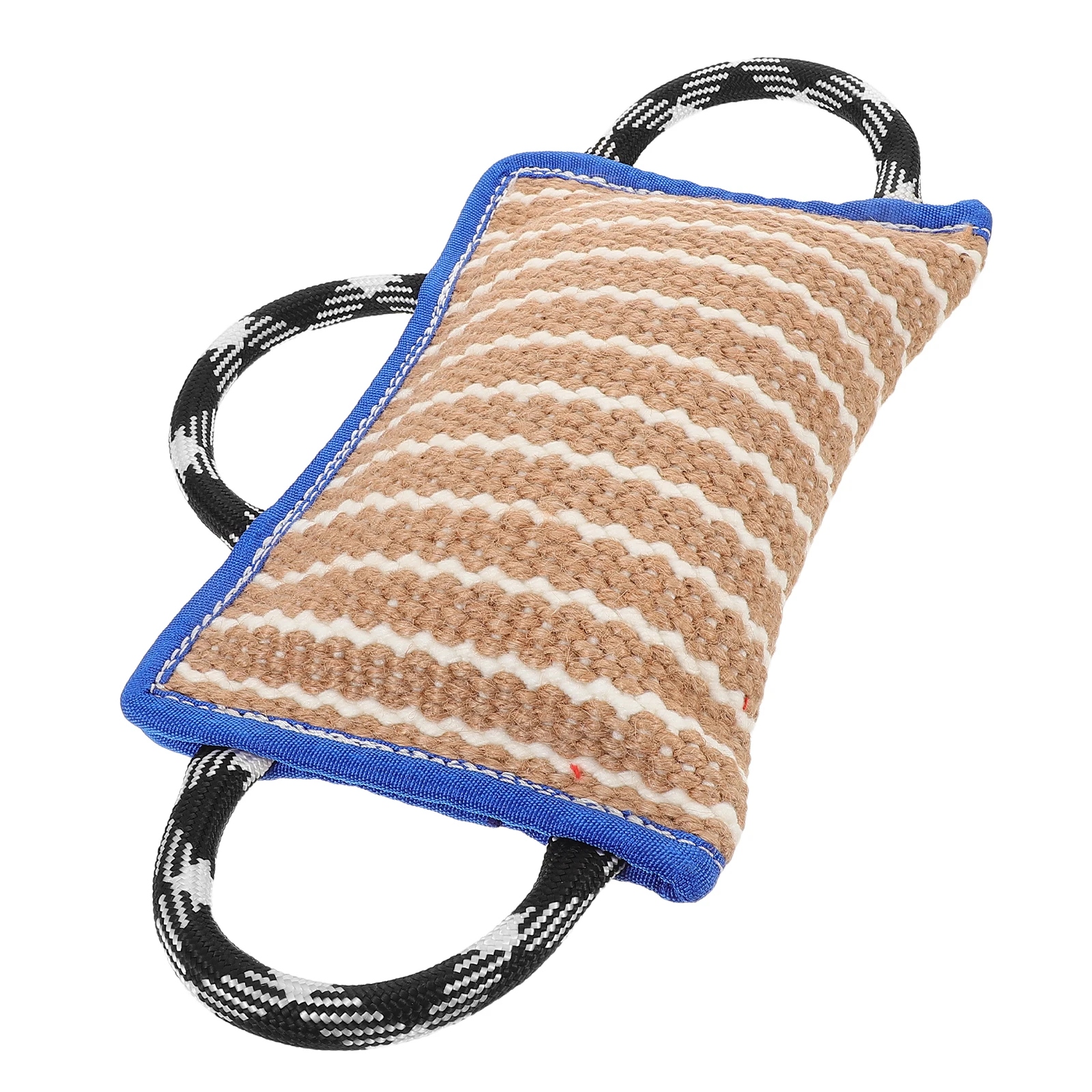 Dog Training Pillow Interactive Biting Toy Bite Equipment Puppy Trainer Flax Jute