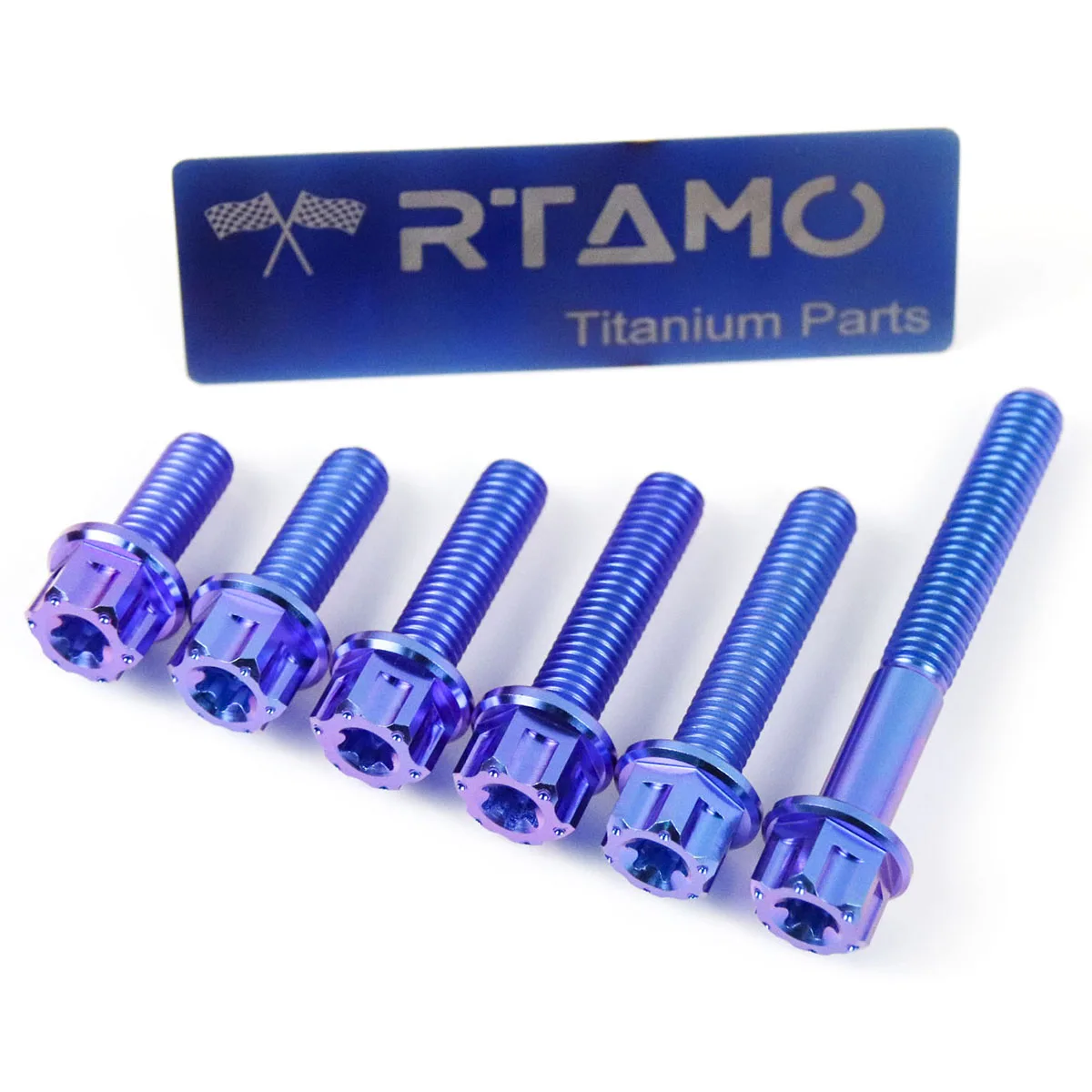 RTAMO Titanium Alloy Bolt M6 M8X20/25/30/35/40/50/60 Torx Big Head Shock Caliper Bolt (1PC)