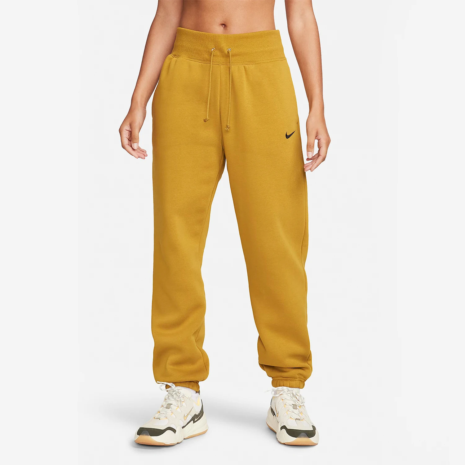 

Nike genuine new women's plush loose casual sports knitted pants DQ5888-716