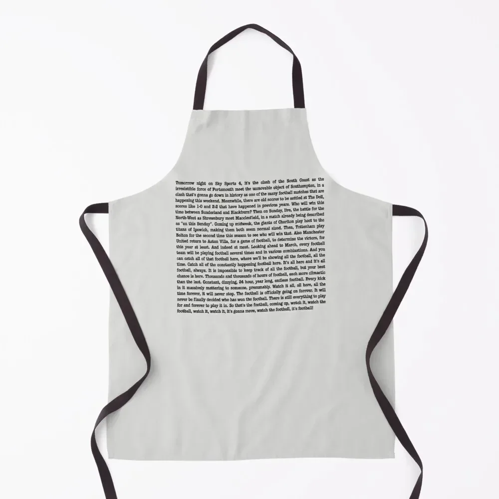 

That Mitchell & Webb Look Football Apron cleanings professional kitchen For Cosmetologist For Cooking Apron