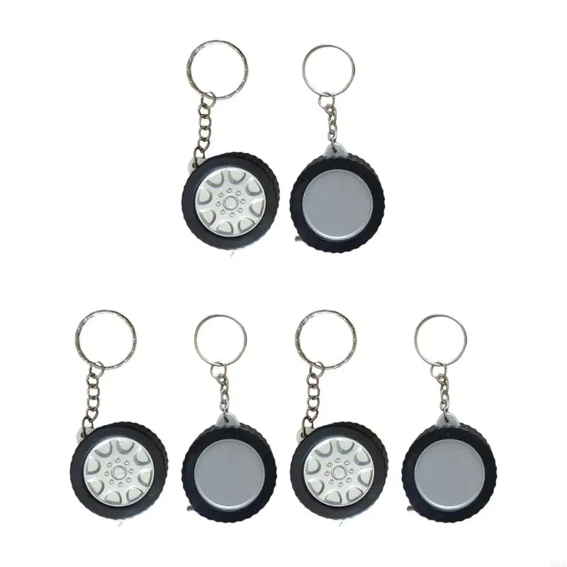 Cinta métrica con forma neumático, rango 1M, cinta métrica precisión para resultados precisos en múltiples tareas