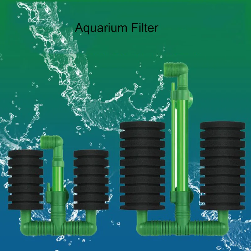 Aquariumfilter für Aquarien, Luftpumpe, Skimmer, biochemischer Schwammfilter, Aquarium-Bio-Filter, Filtro Aquario, praktisch – Detail 38