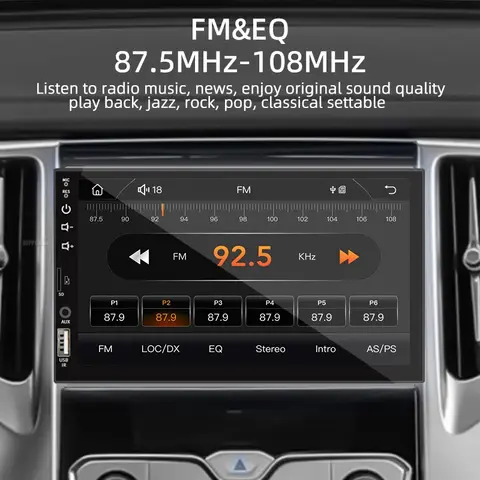 8 best sales car radio ford ka - №6