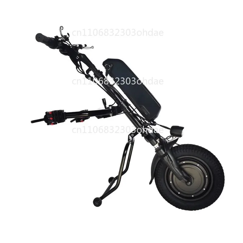

Conversion Kits with 10.4/13.2/14/17.5 AH Battery 36V 250W/350W/500W 12 Inch Wheelchair AttachmentElectric Handcycle Tractor