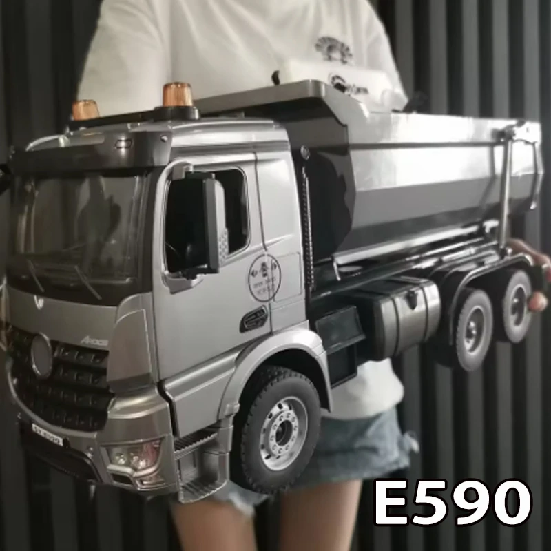 

Double E E590 RC Car 6ch Remote Control Truck 1:20 Radio-control Dump Trucks 2.4G Electric Toy Engineering Vehicle Children Gift