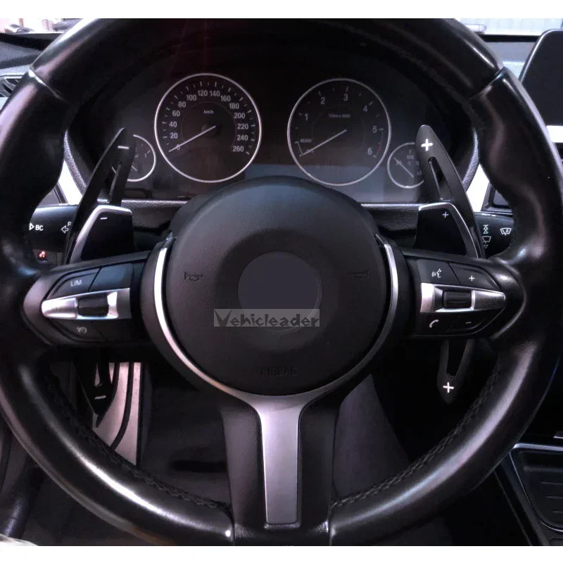 Par de paletas de cambio de volante de coche, extensión de palanca de cambios de aluminio para BMW F30 F31 F32 F10 F20 F22 F15 F16 GT Z4 X1 X3 X4 X5