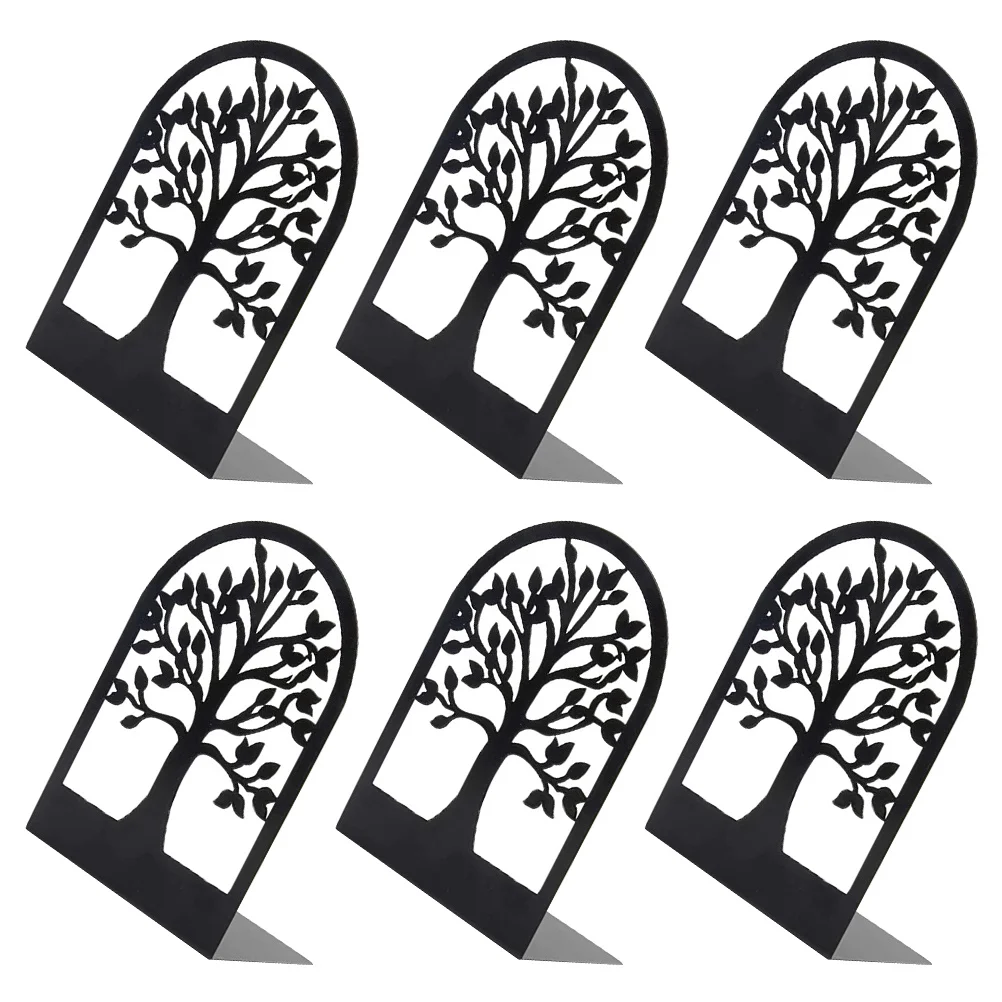 

6pcs Ends Wear-Resistant Book Organizer For Office Home Study Storage Desktop Convenient Book Organizer Accessory