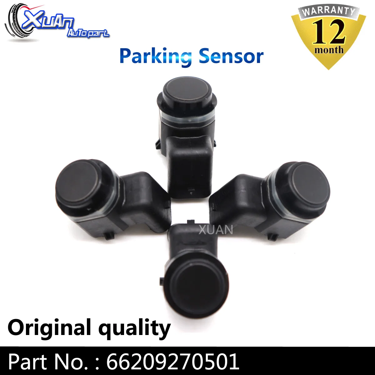 

XUAN 4pcs Car PDC Parking Sensor PDC Rardar Backup Sensor 66209270501 For BMW X3 E83 X5 E70 X6 E71 E72 9270501 9127801