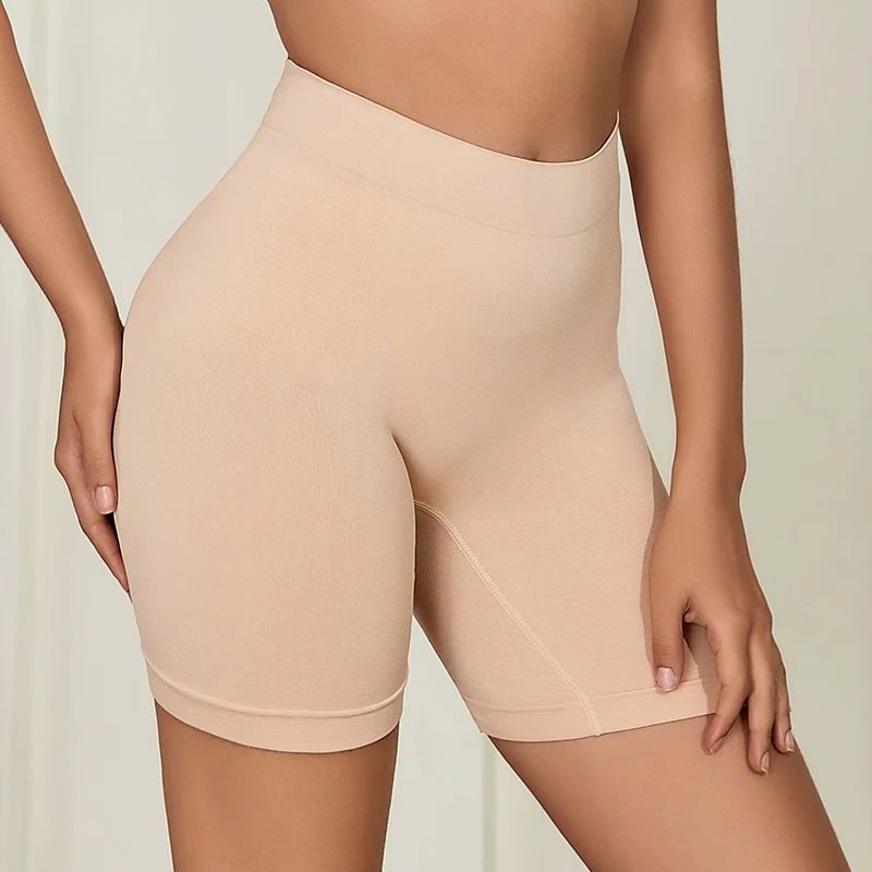 Roupa Interior de Boxer Respirável Feminina, Calcinha Alta Qualidade, Lingerie Elástica Alta, Cuecas Femininas