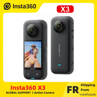 Insta360 X3 Action Camera 5.7K 360 4K/30 72MP Photo Live Streaming 10m Waterproof Sport Insta 360 X3