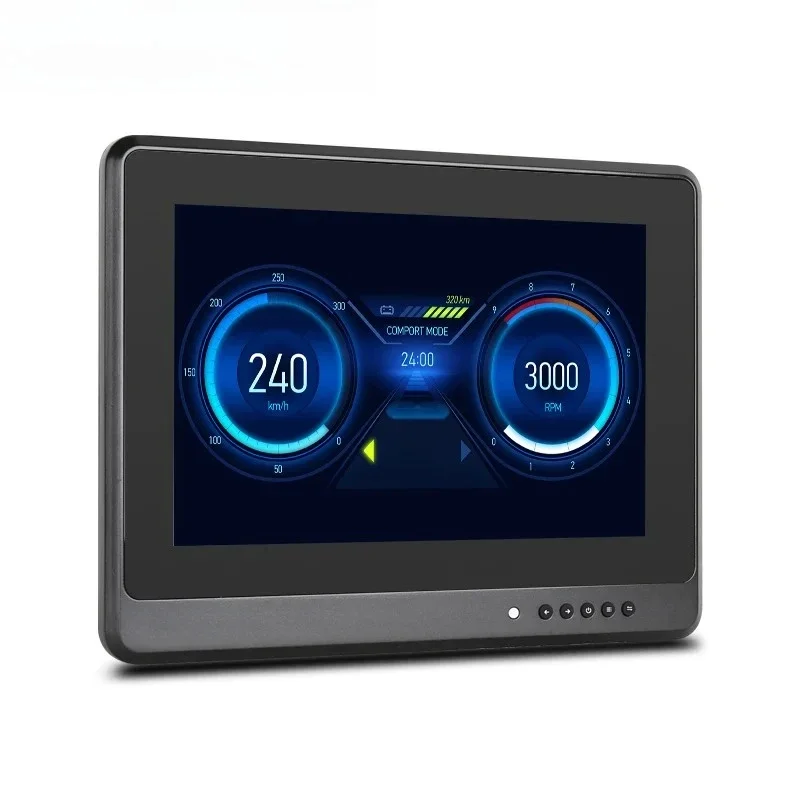 Single board dual core strong Wifi function 10.1 inch 19 inch Ip65 car computer