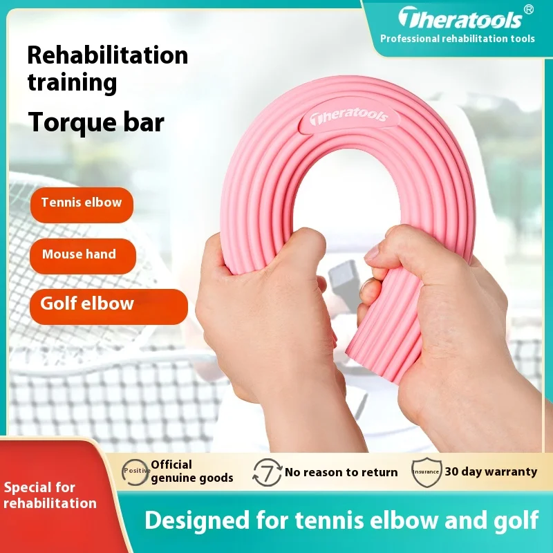 

Hand Exerciser Flexible Bars for Physical Therapy - Alleviates Tendonitis Pain and Enhances Grip Strength -for Elbow Pain Relief