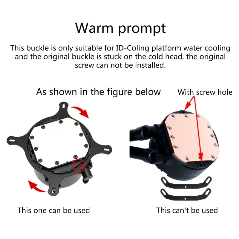 LGA1700 Metal Mounting Kits for IDCOOLING CPU Water Cooler (PINKFLOW, AURAFLOW, ZOOMFLOW, FROSTFLOW, ICEFLOW)