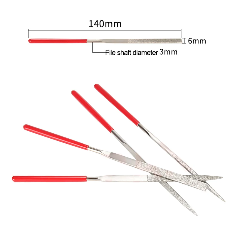 5/10pcs DIY Grinding Trimming Tool Engraving File Needle Deburring Sanding Tools 3D Model File Cutter Scraper 3D Printer Parts