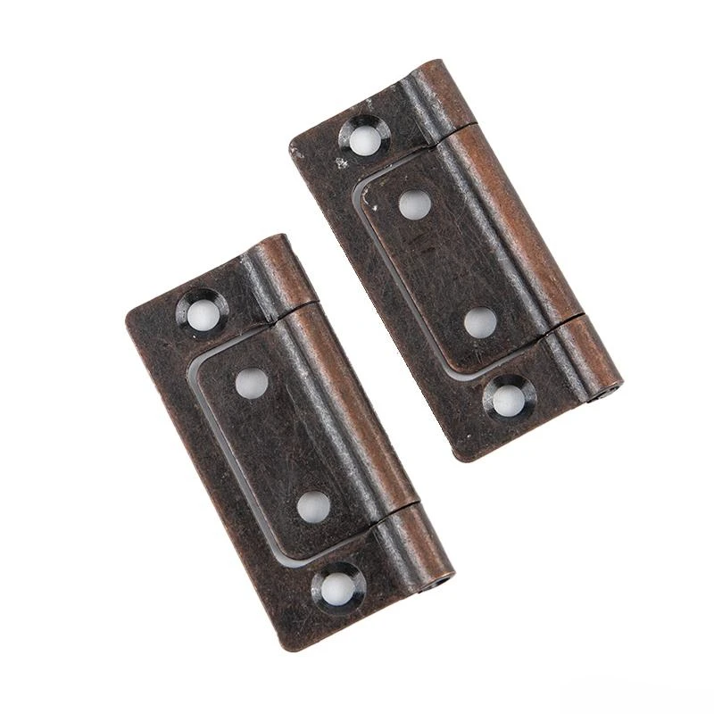 2/10PCS Of Hinge 2-inch Cabinet Door Drawer Furniture Stainless Steel Mortise Hinge 135 ° Opening 51 * 25MM