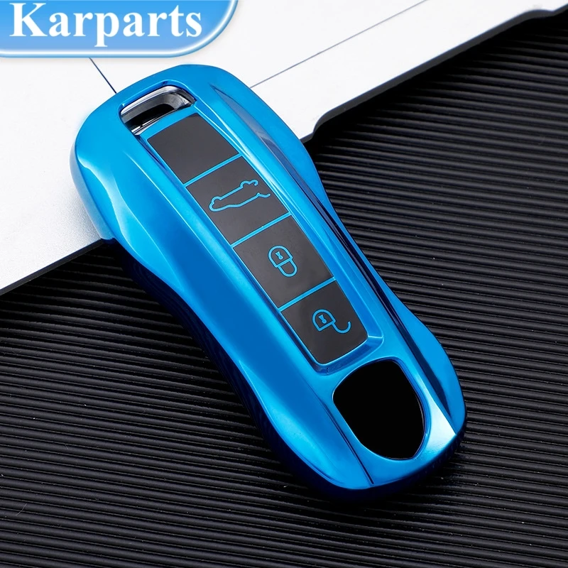 

TPU Car Remote Key Case Cover Shell Fob For Porsche Macann Bobster Panamera Carman Cayenne 718 971 911 9YA 970 981 996 92A 2017