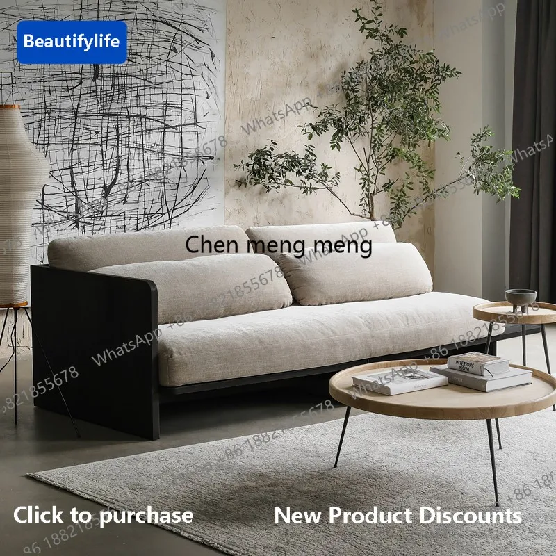 

Современный скандинавский простой журнальный столик для гостиной, маленький круглый чайный столик с деревянными ножками.