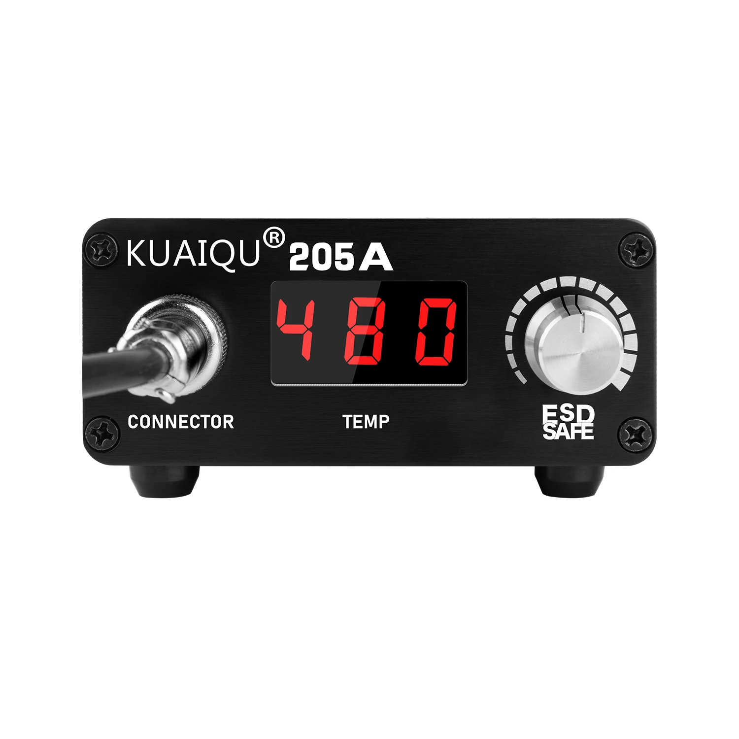 205A Lead Free Digital Soldering Station Hot Air Welding Soldering Iron Rework Tools Temperature Controller T12-K Iron Tips