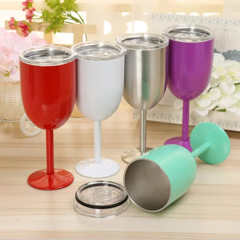 Descubre el Copa B3: La Copa de Vino Doble de Acero Inoxidable 304 Ideal para Fiesta, Bar y Uso Diario