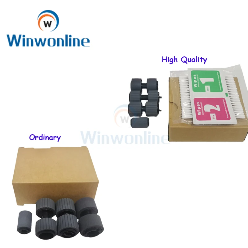 

5X L2756A L2755-60001 Roller Replacement Kit for HP ScanJet Enterprise Flow 7000 S3 / 3000 S3 / 5000 S4 High Quality