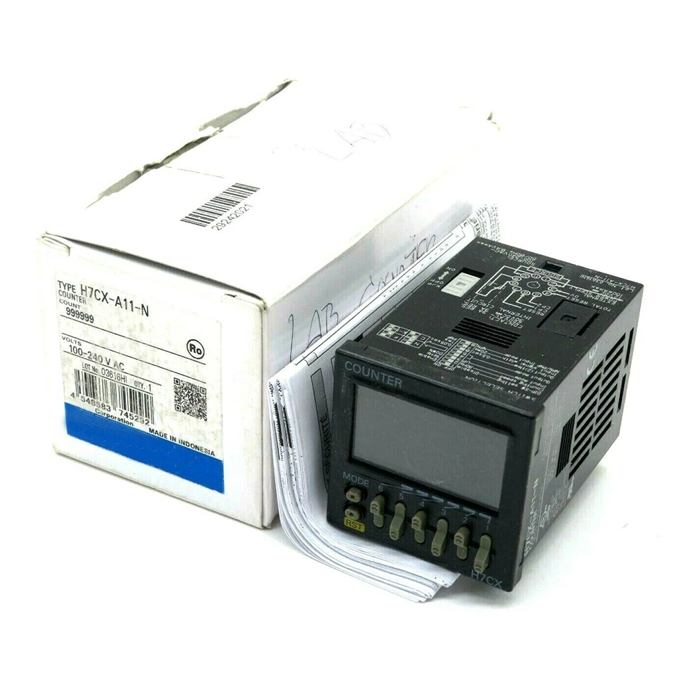 H7CX-A11-N Count Relay Digital Display Counter 100-240V AC 50/60Hz High Quality Fast Ship Works Perfectly