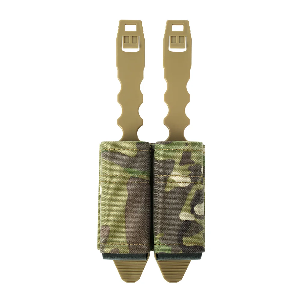 Fast 9mm Double Mag Pouch Hunting Outdoors Molle System Accessories Waist Bag Equipment New Quick Pull Storage