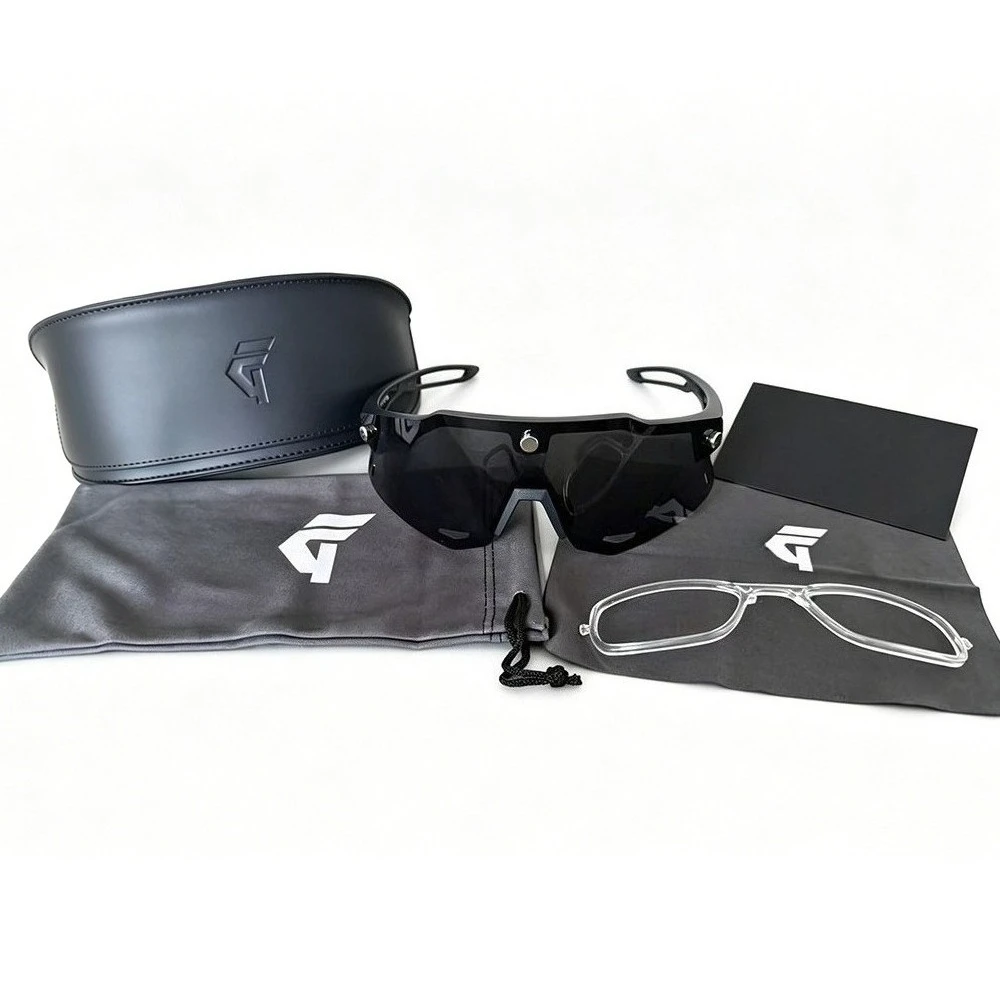 1 Set Unisex Golf Sunglasses 2026 New Korean Style Magnetic Detachable Large Frame UV Protection Sporty Lightweight Adjustable