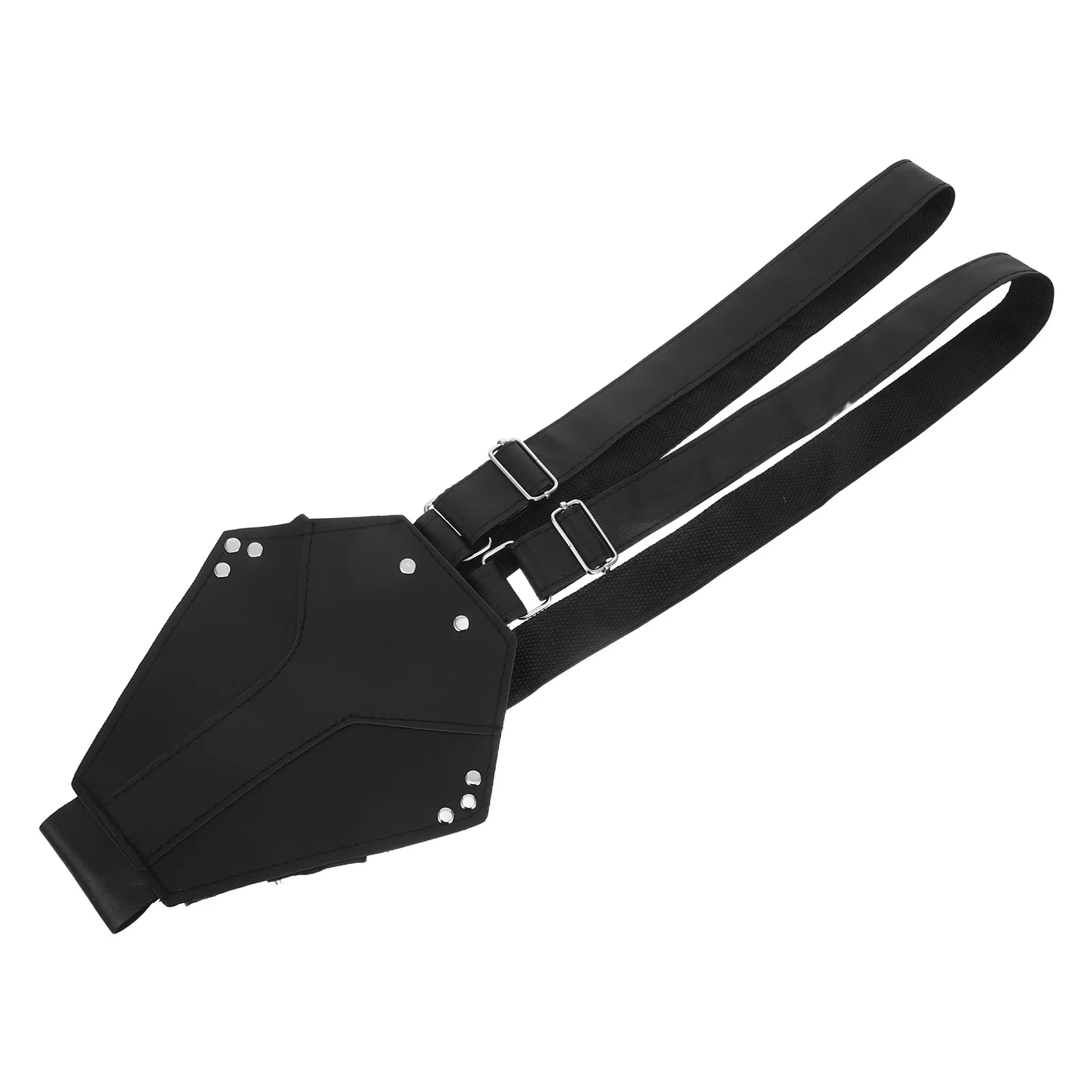 Dual Back Harness Adjustable Crossback Strap Durable Cosplay Sword Holder For Halloween Medieval Samurai Adventure Universal