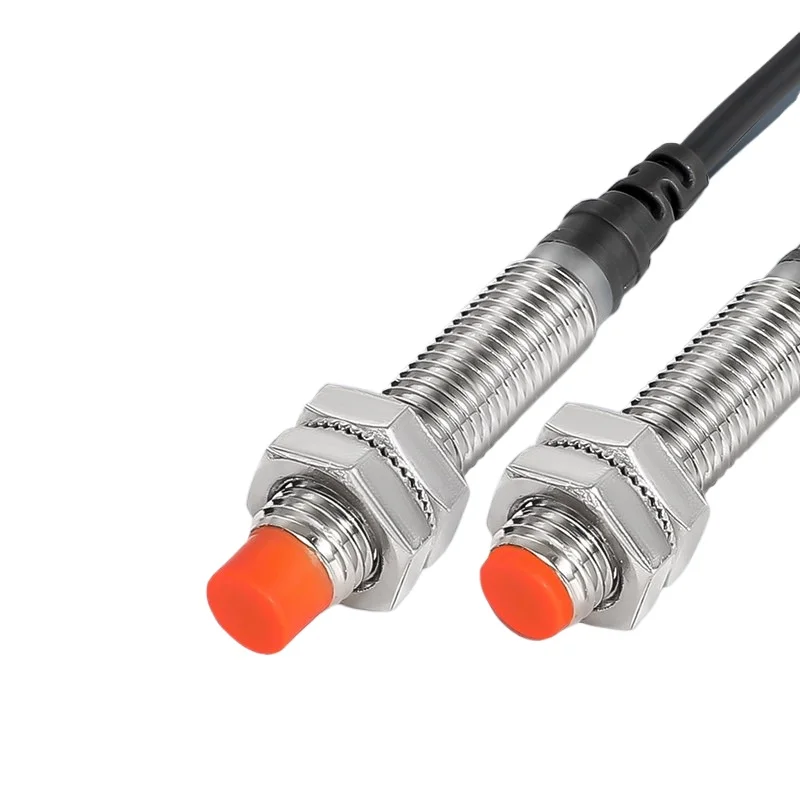 

Inductive Anti-interference Proximity Switch Sensor M8 Metal Induction Switch 24V Three-wire NPN Replaces Imported CE
