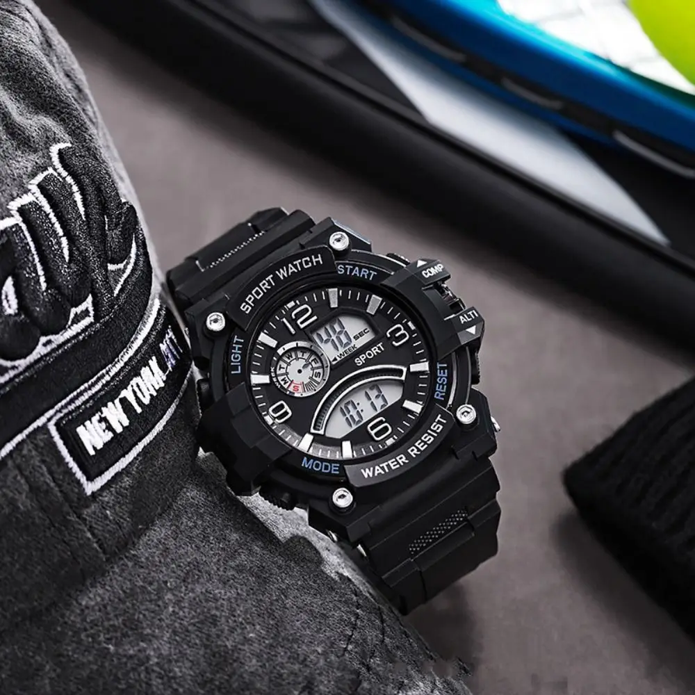 Multifunktions-Sport uhr neue Outdoor-Sport einfache Armbanduhren lässig Digitaluhr Student