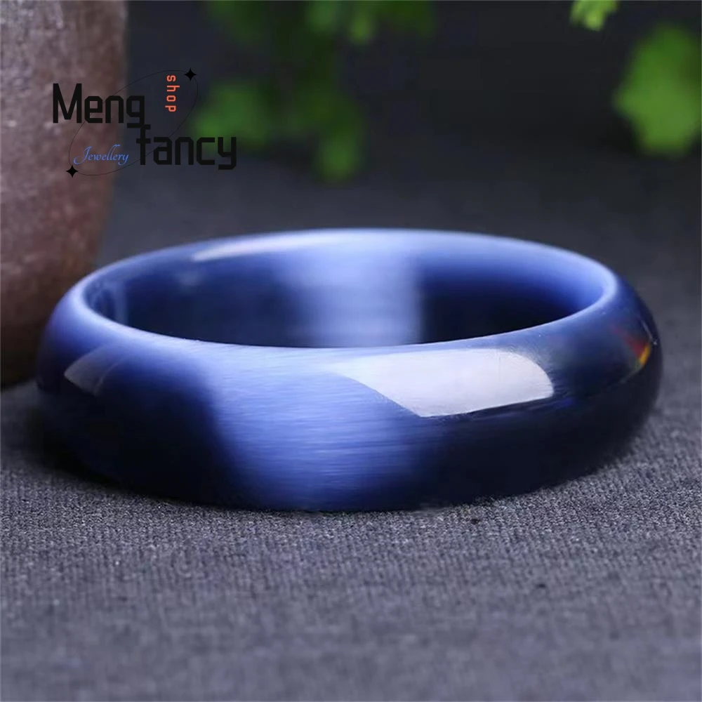 

Natural Seven-color Cat's Eye Stone Ice-clear Bracelet Exquisite Fashion Women's Accessories Luxury Jewelry Couple Holiday Gifts