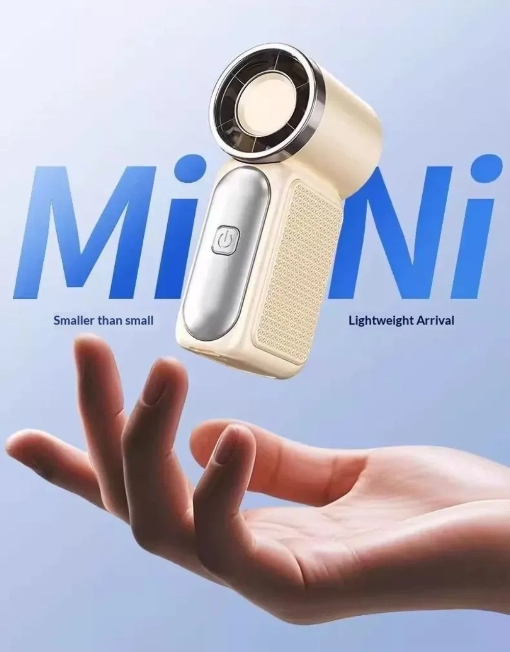 Mini ventilatore portatile a mano con display digitale_voghion.com