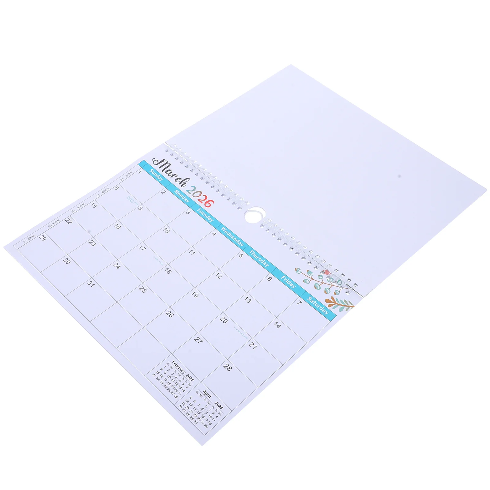 

2024 Desk Calendar Daily Planning Annual Chinese Wall Desktop Time Spiral Planner